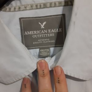 2 nice blue button ups